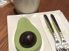 绿色星丸子蛋糕-星巴克(哈尔滨新一百店)