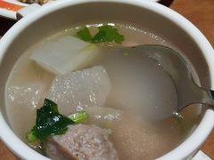 冬瓜肉丸汤-比格比萨(国际能源店)