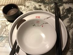 餐具摆设-绿茶餐厅(乐峰广场店)