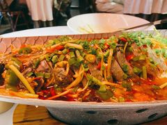 招牌跳水鱼-小河盐帮·私家菜·烤鸭(三元桥·霄云路店)