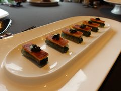 鱼子酱脆皮野菜松板肉-上海滩餐厅(BFC外滩金融中心店)