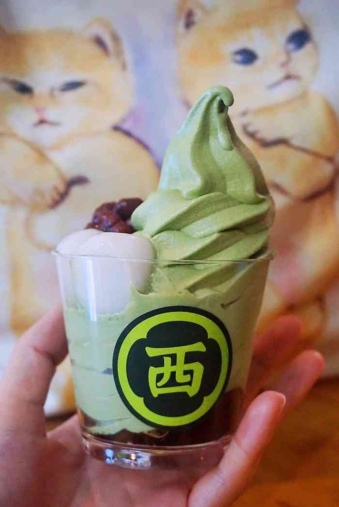 西园抹茶专门店(k11店)-"周末逛街时看到他家冰淇淋90样子看上去不.