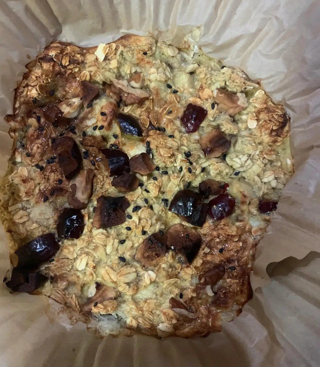 香蕉燕麦饼