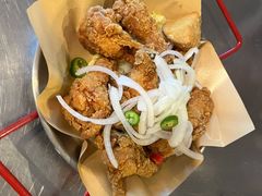 黄油蒜炸鸡块-富乐满韩国正宗炸鸡韩国料理(虹泉路店)