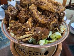 羊骨头羊尾尖锅-来顺成饭庄