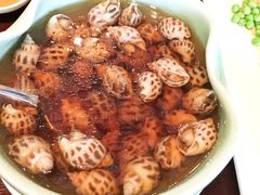 古越陈酿煮花螺-杭州西子湖四季酒店·金沙厅