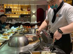 自助取餐区-尚雅铁板料理自助餐厅(乐松店)