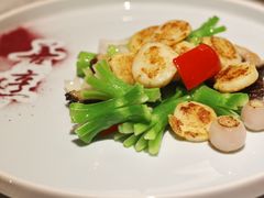 羊肚菌芥花炒澳带-紫圆 · 雅宴高级餐厅(杭州东站店)