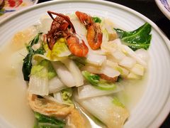腐皮杭白菜-老头儿油爆虾·知味杭州(爱琴海购物中心)