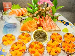 三文鱼甜虾海胆刺身拼盘-胆道·海胆专门店(凯德晶萃店)