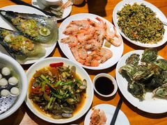 白灼虾-南蚝小贝海鲜特色餐厅(南澳岛店)