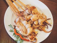 【晚餐】铁板鱿鱼-杭州雅谷泉山庄酒店-餐厅