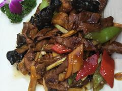 爆三样-万柳阁小馆·花园餐厅(龙潭湖店)
