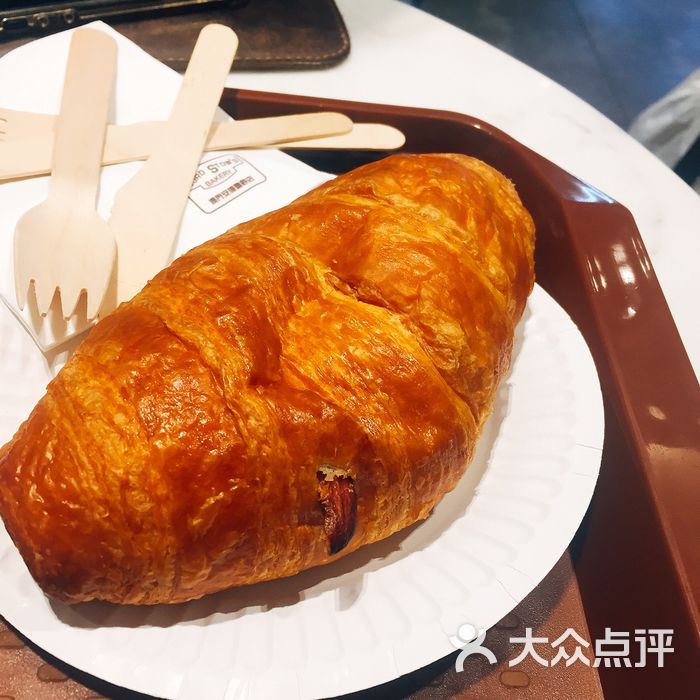 安德鲁饼店杏仁牛角包图片-北京面包甜点-大众点评网