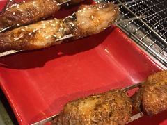 蜜汁鸡翅-柿子树炭烤羊腿(金台路店)