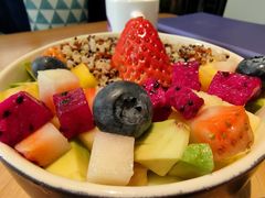 牛油果水果酸奶-花舍·新派粤菜·西餐·下午茶(亚运村·鸟巢店)