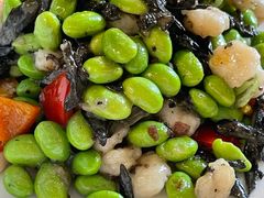 毛豆干巴菌洱海虾仁-泓0871臻选云南菜·味庄