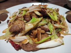 葱爆羊肉-亚克西姆新疆菜(库车店)