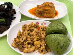 外婆菜炒鸡蛋-北大家园食堂