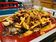 经典香辣烤鱼（清江鱼/份）-锦尚阁烤鱼•天津菜(宣武门胡同店)