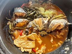 -北京龙庆四季香农家饭庄·灶台鱼·碳烤虹鳟鱼(龙庆峡店)