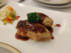 法式香煎鹅肝红酒-莫斯科餐厅