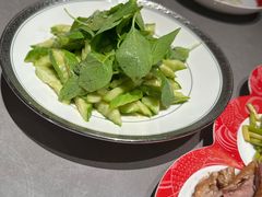 荆芥拌酥瓜-阿五黄河大鲤鱼(建业路店)