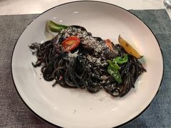 深海墨鱼汁面-东米西面(台北院子店)