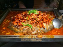 -探鱼·鲜青椒爽麻烤鱼(番禺万达店)