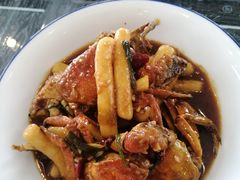 蟹炒年糕-蟹天蟹地农家菜·阳澄湖大闸蟹(浅水湾店)