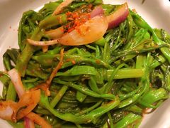 马拉盏炒通菜-大头虾越式风味餐厅(光明广场店)