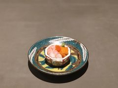 海胆甜虾一口饭-聿山居·创意料理