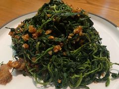 【必吃】普宁豆酱炒麻叶-如轩·海鲜砂锅粥·潮汕菜(海珠店)