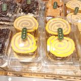 年轮蛋糕是芋泥的，我不太爱吃