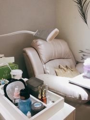 -孔雀手美甲美睫护理