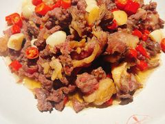 现炒五花趾牛肉-辣可可·现炒黄牛肉(皇庭广场店)