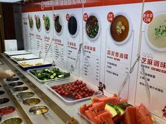 自助调料区-海底捞火锅(公益西桥店)
