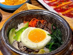 -明洞阿姨·韩式酱蟹烤肉·创意料理(三元桥店)