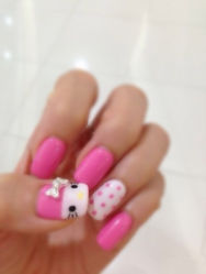 简单KITTY——小CC美甲师-娃娃美甲wawa nail salon