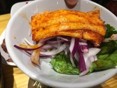 招牌湘村黑猪五花肉-么肆烤肉·中式自助·烤肉大排档(街道口季佳PAI店)