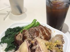 烧腊双拼饭-金利茶餐厅(中船汇店)
