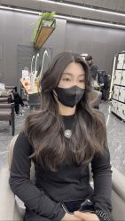 点击看大图 -藤野造型烫发染发