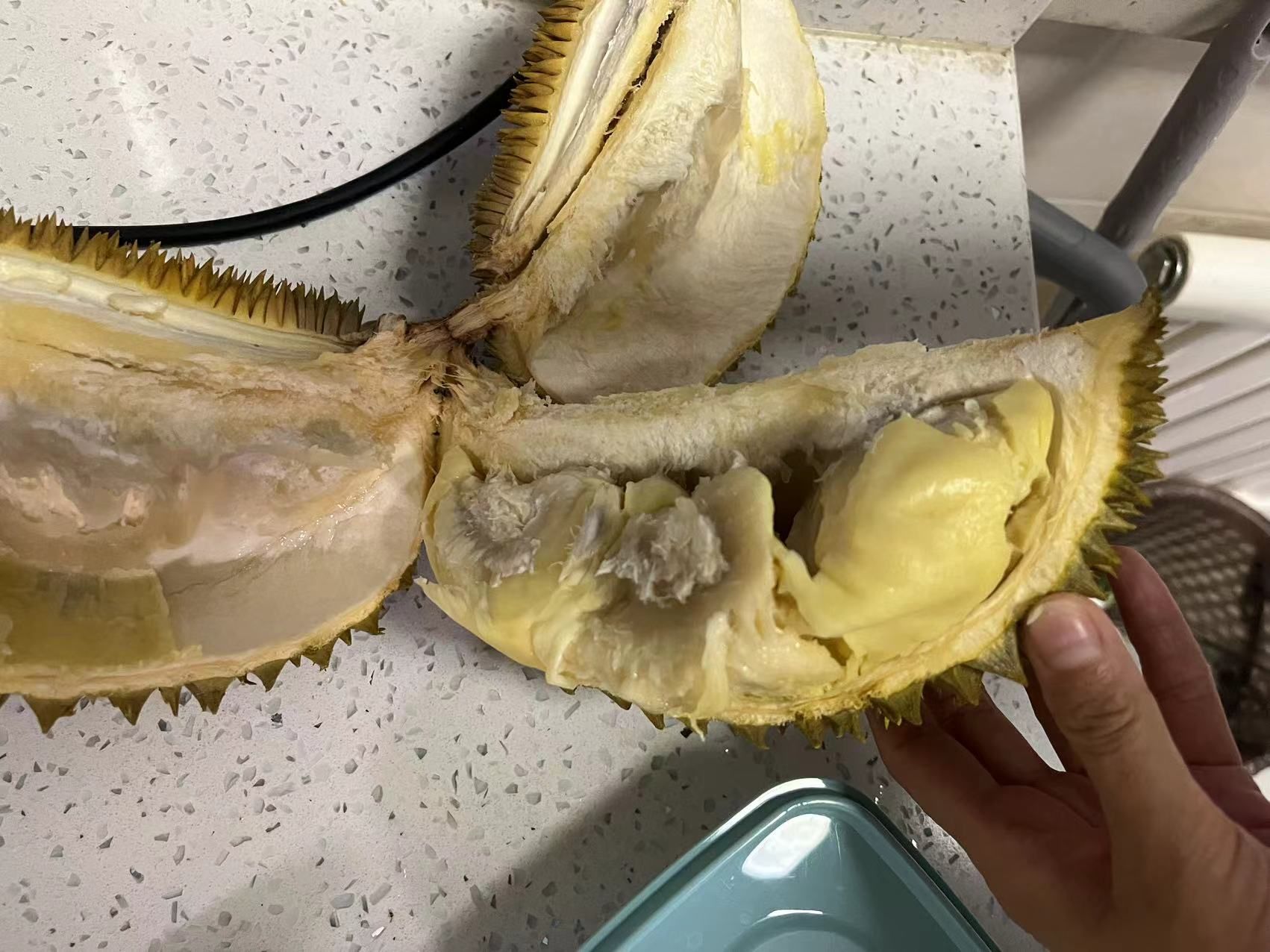 天天领红包 熟透的榴莲,吃起来软软的