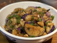 青椒炒土茄子-农耕记·湖南土菜(halo广场店)