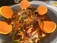 铁锅昂刺鱼贴玉米饼-关东小磨东北菜(漕河泾印象城店)