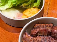 烤猪五花的配菜-SHAN山(前滩太古里店)