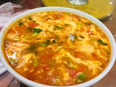 疙瘩汤-粥公粥婆精品家常菜(青龙桥店)