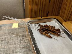秦川黄牛招牌烤肉筋-叁宝烧烤 西安烧烤 领跑品牌(学府路店)
