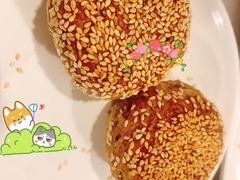 烧饼夹牛肉-京门老爆三·铜锅涮肉 爆肚(望京店)
