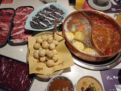 -牛村来人潮汕牛肉火锅(西单店)